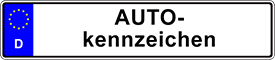 Autokennzeichen