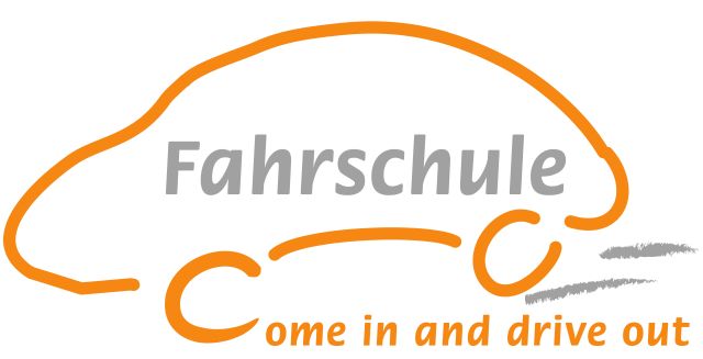 Fahrschule come in and drive out