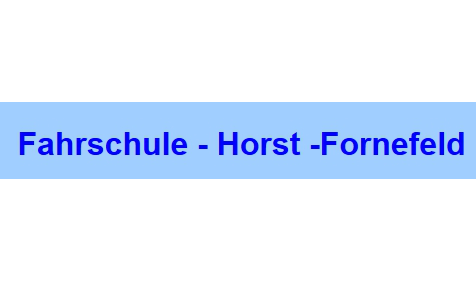 Fahrschule Horst Fornefeld