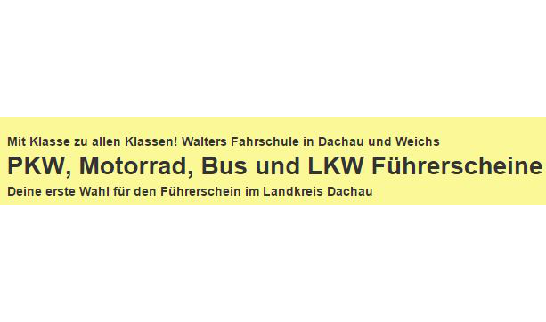 Walter's Fahrschule