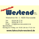 Fahrschule Westend BBZ GmbH in Eberswalde