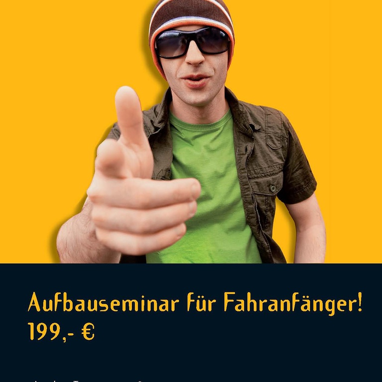 Aufbau Seminare für Fahranfänger